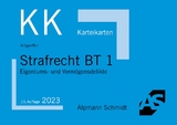 Karteikarten Strafrecht BT 1 - Krüger, Rolf; Bui, Long