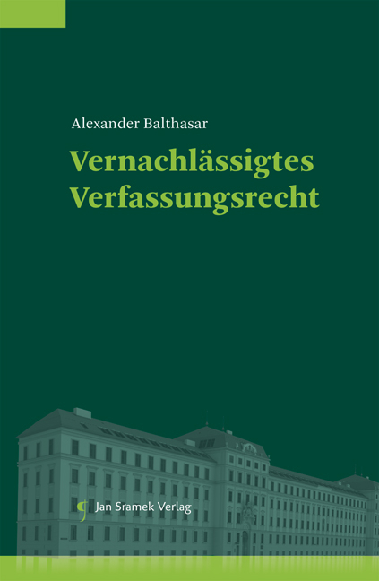 Vernachlässigtes Verfassungsrecht - Alexander Balthasar