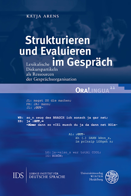 Strukturieren und Evaluieren im Gespräch - Katja Arens