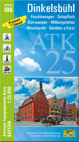 ATK25-I06 Dinkelsbühl (Amtliche Topographische Karte 1:25000) - 