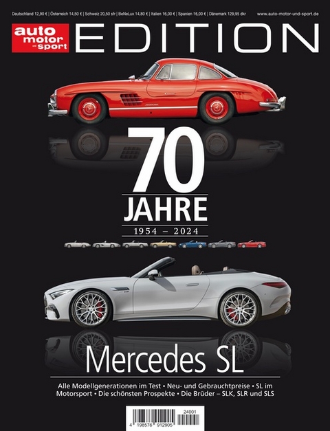 auto motor und sport Edition - 70 Jahre Mercedes SL