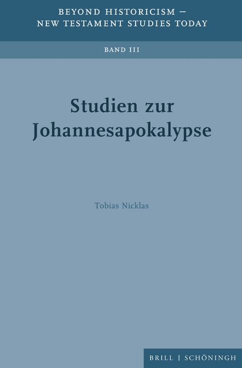 Studien zur Johannesapokalypse - Tobias Nicklas