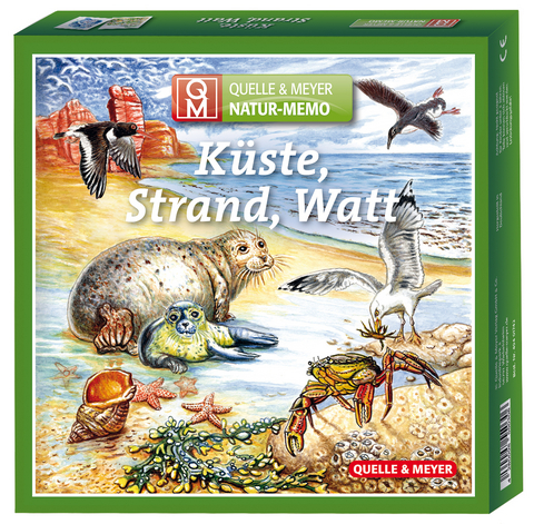 Natur-Memo „Küste, Strand, Watt“ - 