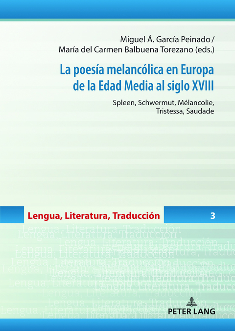 La poesía melancólica en Europa de la Edad Media al siglo XVIII - 