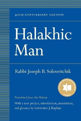 Halakhic Man - Joseph B. Soloveitchik