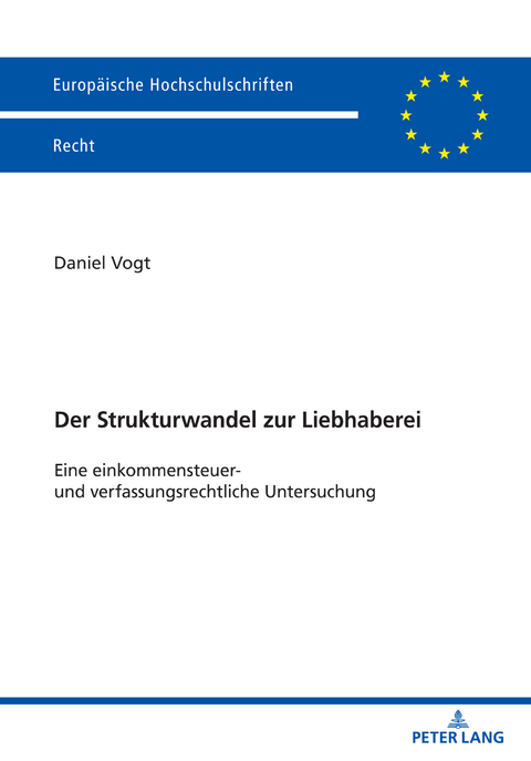 Der Strukturwandel zur Liebhaberei - Daniel Vogt