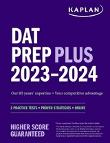 DAT Prep Plus 2023-2024 - Kaplan Test Prep