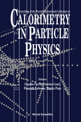 CALORIMETRY IN PARTICLE PHYSICS - 