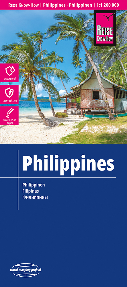 Reise Know-How Landkarte Philippinen / Philippines (1:1.200.000) -  Reise Know-How Verlag Peter Rump GmbH