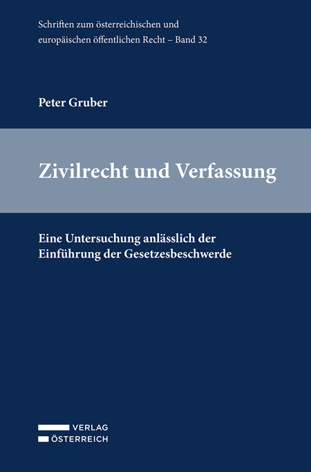 Zivilrecht und Verfassung - Peter Gruber