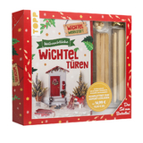 Kreativ-Set Weihnachtliche Wichteltüren. Anleitungsbuch + Material. Set zum Buch - Sarah Arabatzis