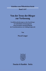 Von der Treue der Bürger zur Verfassung. - Pascal Langer