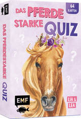 Kartenspiel: Das pferdestarke Quiz von den beliebten Social-Media-Stars Lia und Lea - # ponylife - Lea Schirdewahn, Lia Beckmann