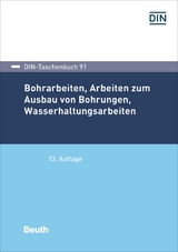 Bohrarbeiten, Arbeiten zum Ausbau von Bohrungen, Wasserhaltungsarbeiten