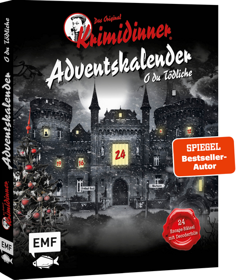 Der offizielle Escape-Adventskalender zum Original Krimidinner®: O du Tödliche – Weihnachten bei den Ashtonburrys - Tom Grimm