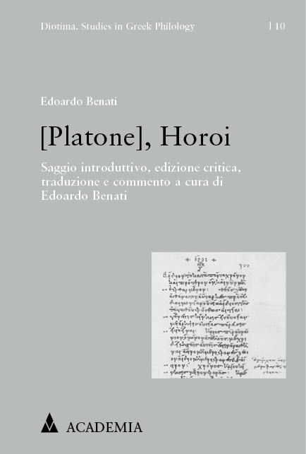 [Platone], Horoi - Edoardo Benati