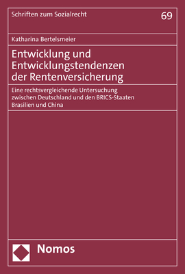 Entwicklung und Entwicklungstendenzen der Rentenversicherung - Katharina Bertelsmeier