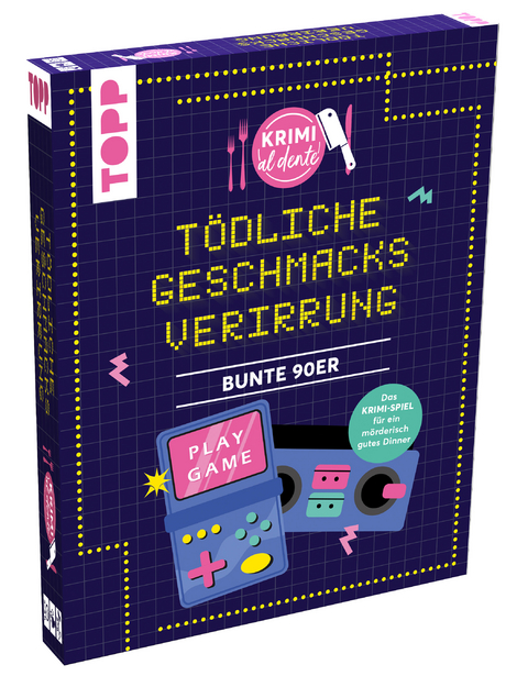 Krimi al dente - Bunte 90er: Tödliche Geschmacksverirrung - Sara Rehm, Joel Müseler