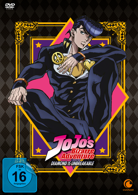 Jojo's Bizarre Adventure Part 4: Diamond is Unbreakable - Staffel 3 - Gesamtausgabe (6 DVDs) - Naokatsu Tsuda