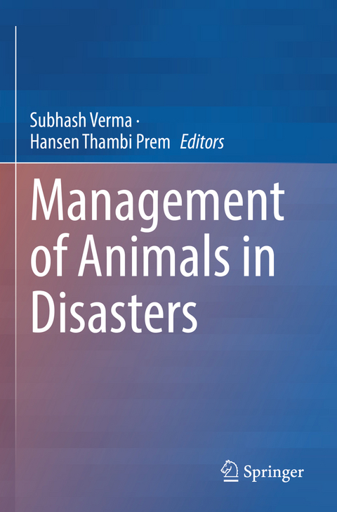 Management of Animals in Disasters - 