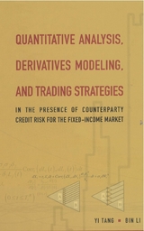 QUANTITATIVE ANALYSIS, DERIVATIVES MOD.. - Bin Li, Yi Tang