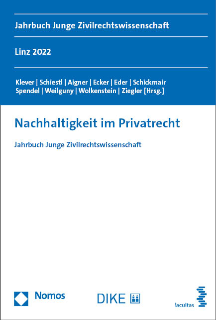 Nachhaltigkeit im Privatrecht - 