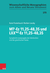 MTL-Ez 11,25–48,35 und LXX967-Ez 11,25–48,35 - Karin Finsterbusch, Norbert Jacoby