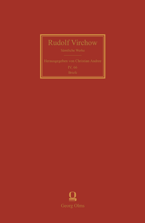 Rudolf Virchow: Sämtliche Werke - 