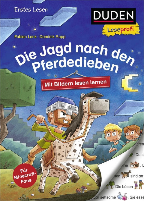 Duden Leseprofi – Mit Bildern lesen lernen. Die Jagd nach den Pferdedieben - Fabian Lenk