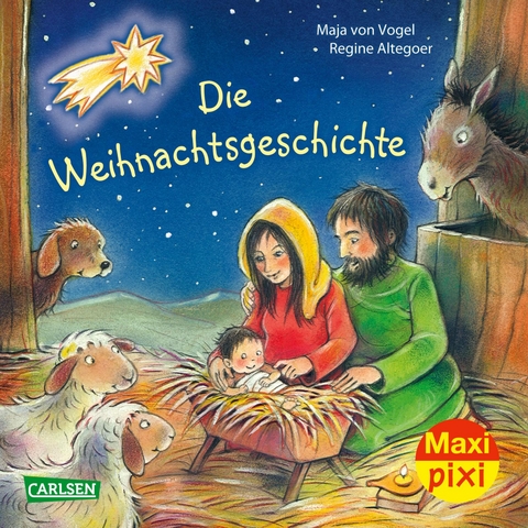 Maxi Pixi 421: Die Weihnachtsgeschichte  - Maja von Vogel