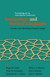 SEMIGROUPS & FORMAL LANGUAGES - 