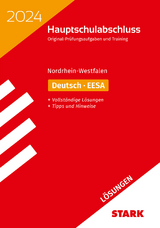 STARK Lösungen zu Original-Prüfungen und Training - Hauptschulabschluss 2024 - Deutsch - NRW - 