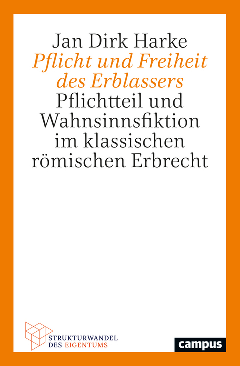 Pflicht und Freiheit des Erblassers - Jan Dirk Harke