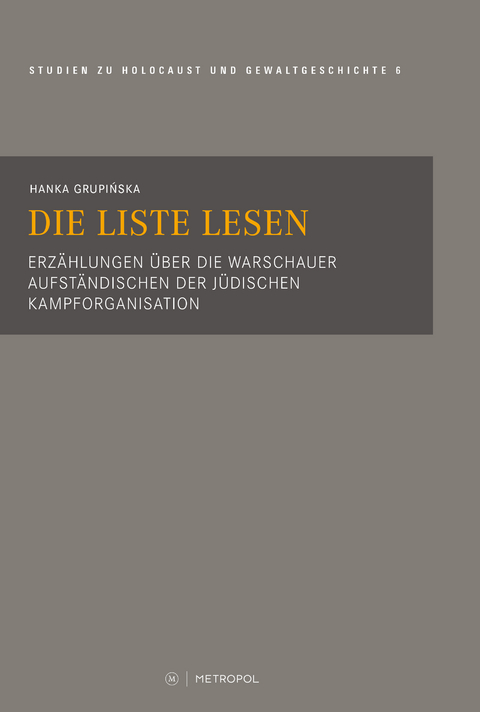 Die Liste lesen - Hanka Grupińska