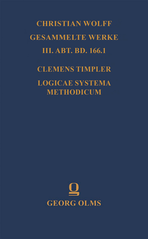 Logicae systema methodicum - Clemens Timpler