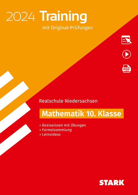 STARK Original-Prüfungen und Training Abschlussprüfung Realschule 2024 - Mathematik - Niedersachsen