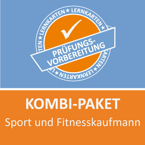 Kombi-Paket Sport- und Fitnesskaufmann Lernkarten - Jennifer Christiansen