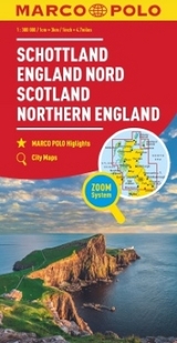 MARCO POLO Regionalkarte Schottland, England Nord 1:300.000 - 