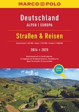 MARCO POLO Straßen & Reisen 2024/2025 Deutschland 1:300.000 - 