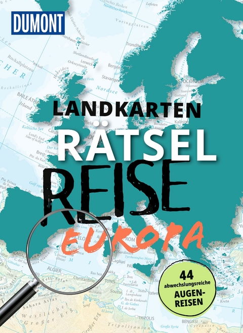 Landkarten-Rätselreise Europa - Nadine Ormo, Michael Laufersweiler