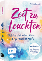 Kartenbox: Zeit zu leuchten - Stärke deine Intuition mit spiritueller Kraft - Marisa Schmid