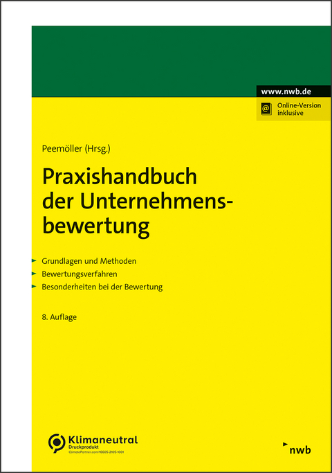 Praxishandbuch der Unternehmensbewertung - 