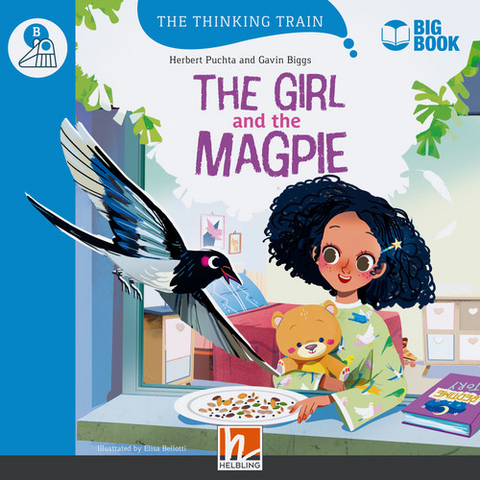 The Thinking Train, Level b / The Girl and the Magpie (BIG BOOK) - Herbert Puchta, Gavin Biggs