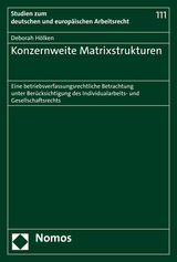 Konzernweite Matrixstrukturen - Deborah Hölken