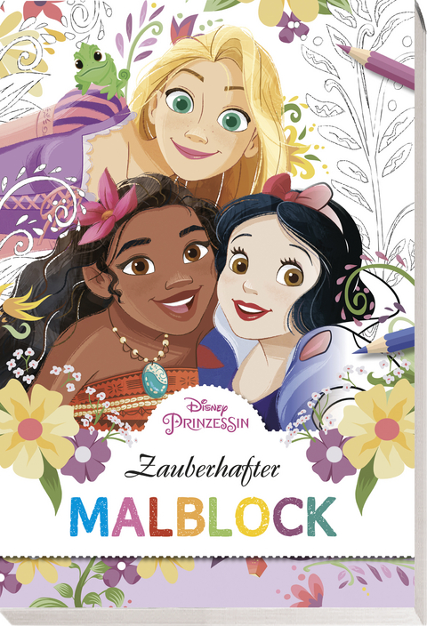 Disney Prinzessin: Zauberhafter Malblock -  DISNEY