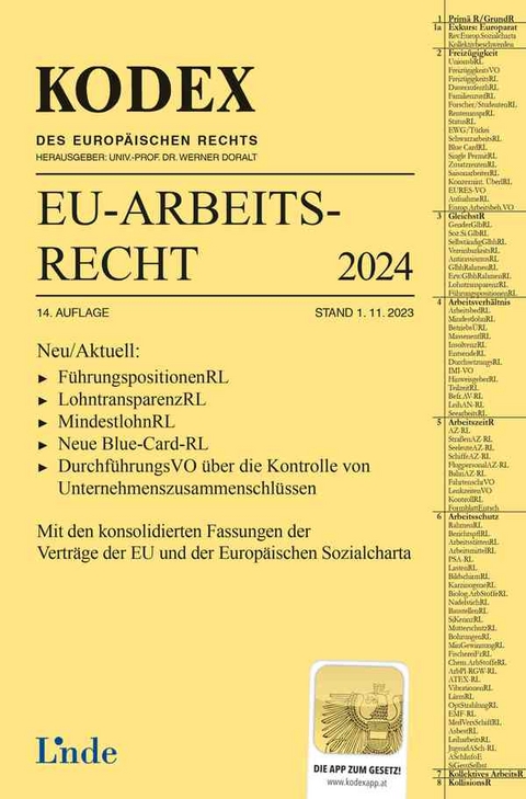 EU-Arbeitsrecht 2023/24 - 