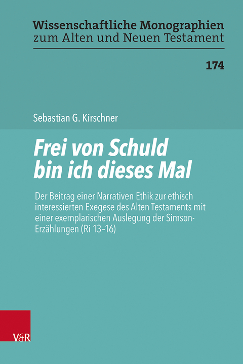 Frei von Schuld bin ich dieses Mal - Sebastian G. Kirschner