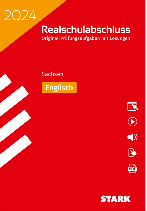 STARK Original-Prüfungen Realschulabschluss 2024 - Englisch - Sachsen