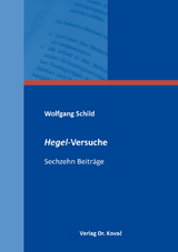 Hegel-Versuche - 