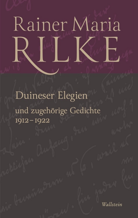 Duineser Elegien - Rainer Maria Rilke